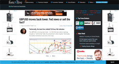 Desktop Screenshot of forexlive.com